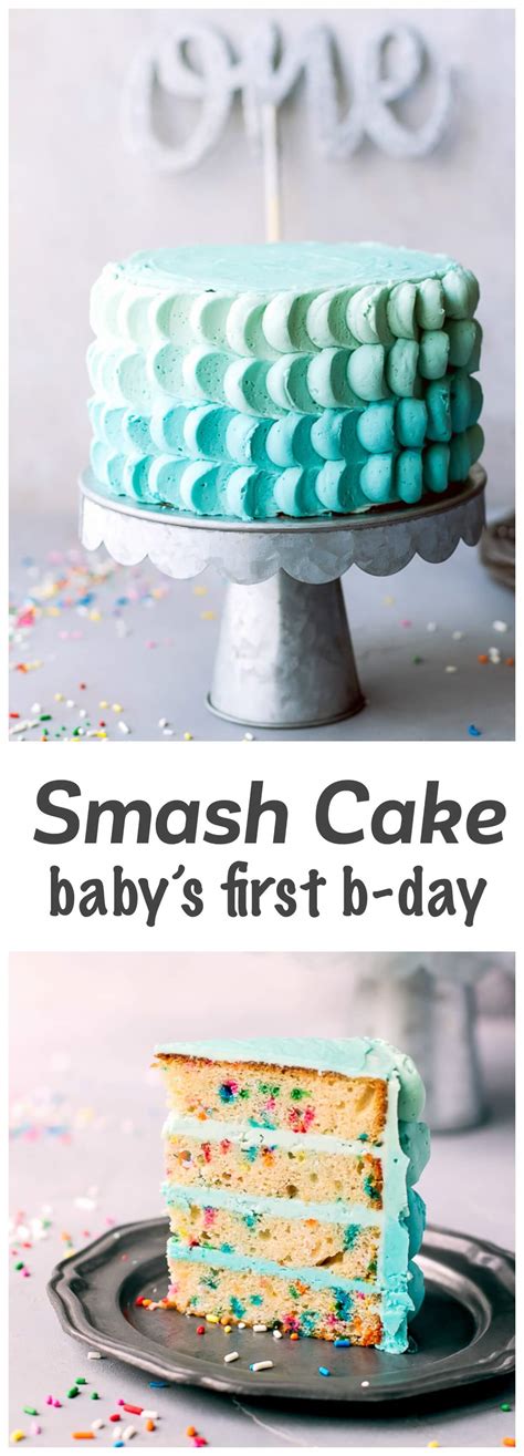 Smash Cake Ideas and Recipe